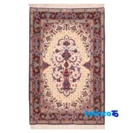 handwoven rug - Top view pattern and color tone