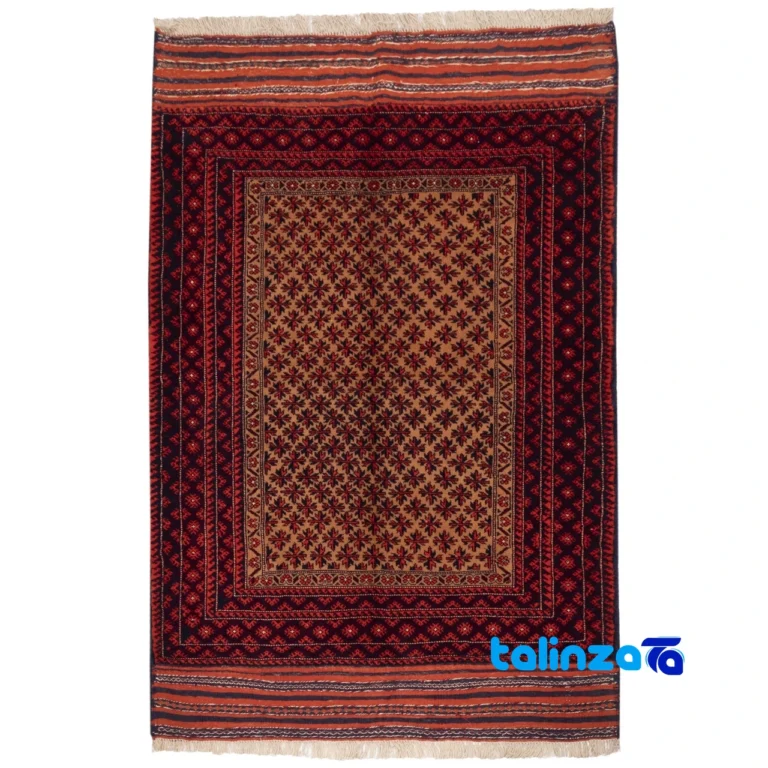 handwoven rug - Top view pattern and color tone