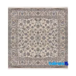 Nain Handwoven Carpet - Top view pattern and color tone