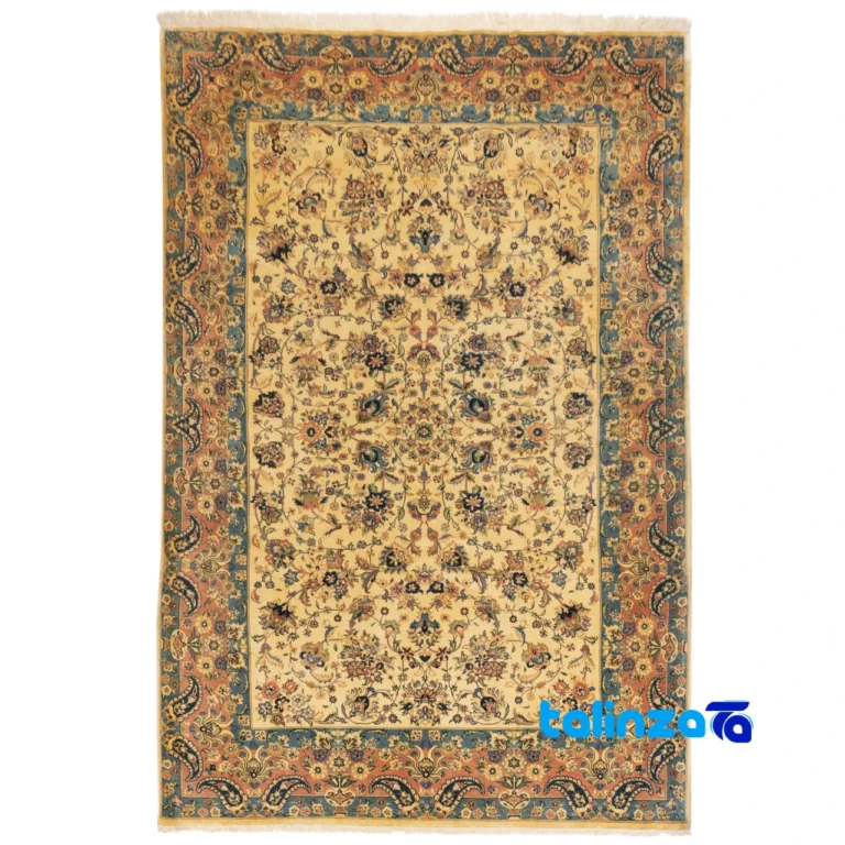 handwoven rug - Top view pattern and color tone