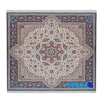 Davari Handwoven Carpet Isfahan Design pattern and color tone (Top view)