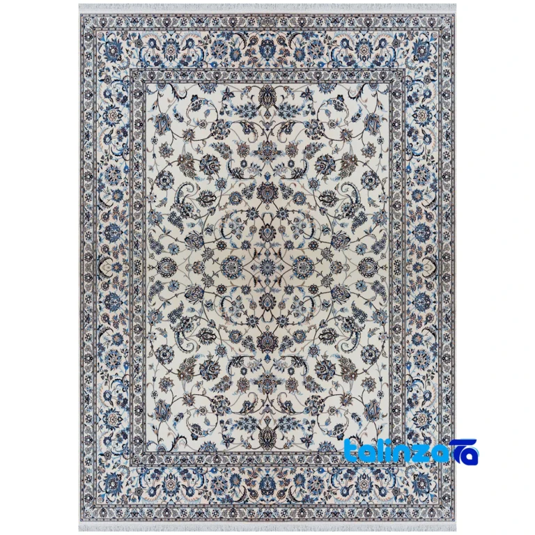 Nain Handwoven Carpet - Full spread overall design layout