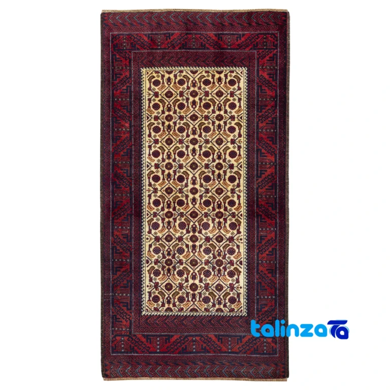 Handwoven Carpet by Brand - Traditional Design - Full spread showing overall layout