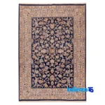 Top view of C Persia Handwoven Rug Elegant Design pattern and color tone