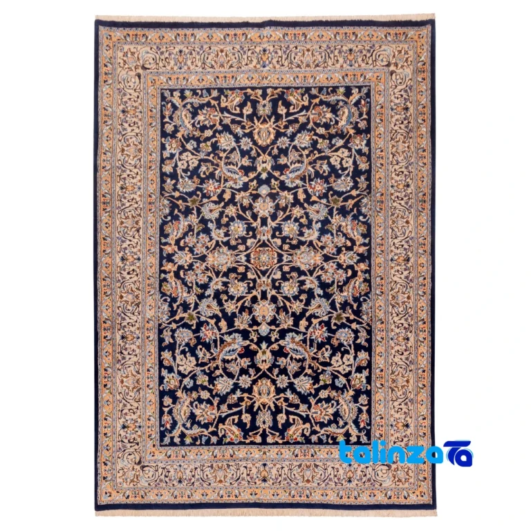 Top view of C Persia Handwoven Rug Elegant Design pattern and color tone