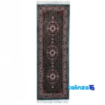 handwoven runner - Front view design and key details