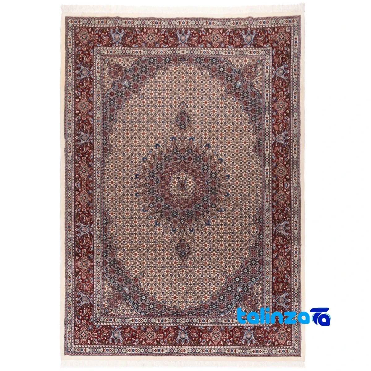 handwoven carpet - Full spread overall design layout