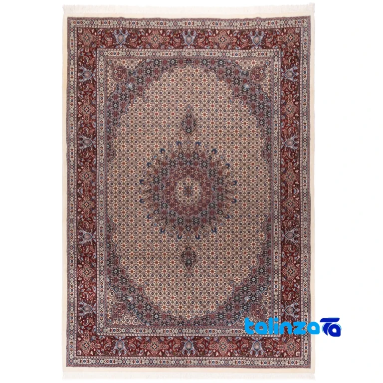 handwoven carpet - Full spread overall design layout