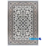 Nain Handmade Area Rug Elegant Design - Full spread showing overall layout