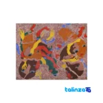 Ali Razaghandi Acrylic Canvas Artwork Painting board design and key details (Front view)