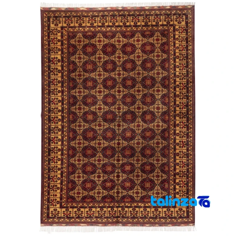 C Persia Handwoven Rug - Colorful Design 293x206 cm pattern and color tone (Top view)