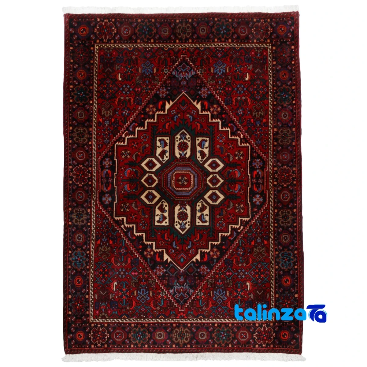 Persia Handwoven Carpet - Top view pattern and color tone