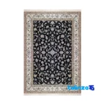 Nain Handmade Carpet Afsahan Design Navy Blue - Top view showing pattern and color tone