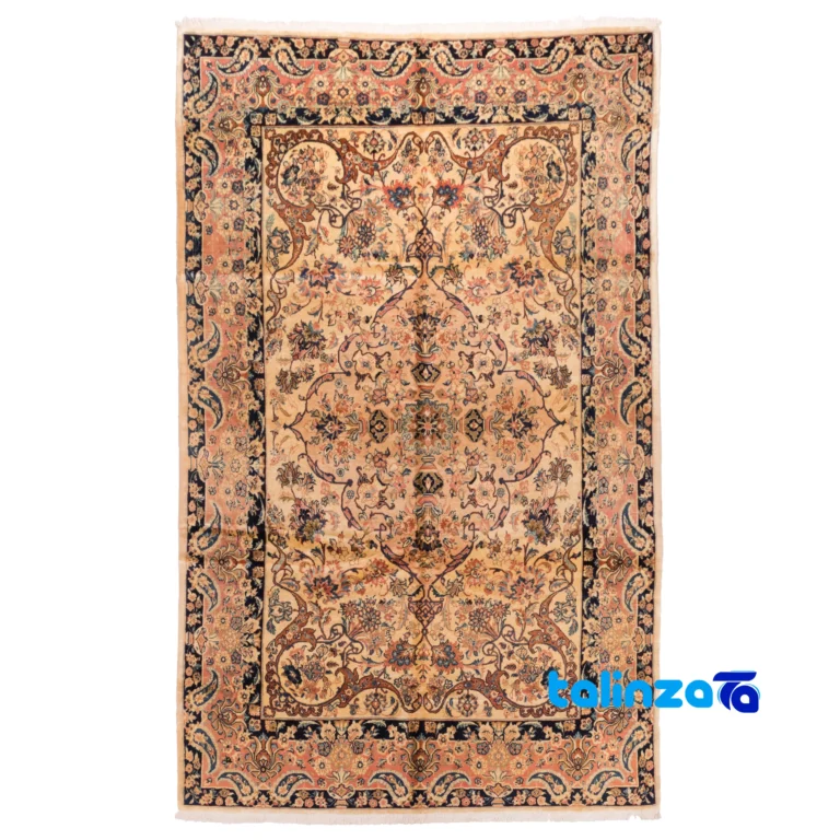 Si Persia Handwoven Rug Unique Design - Full spread showing overall layout