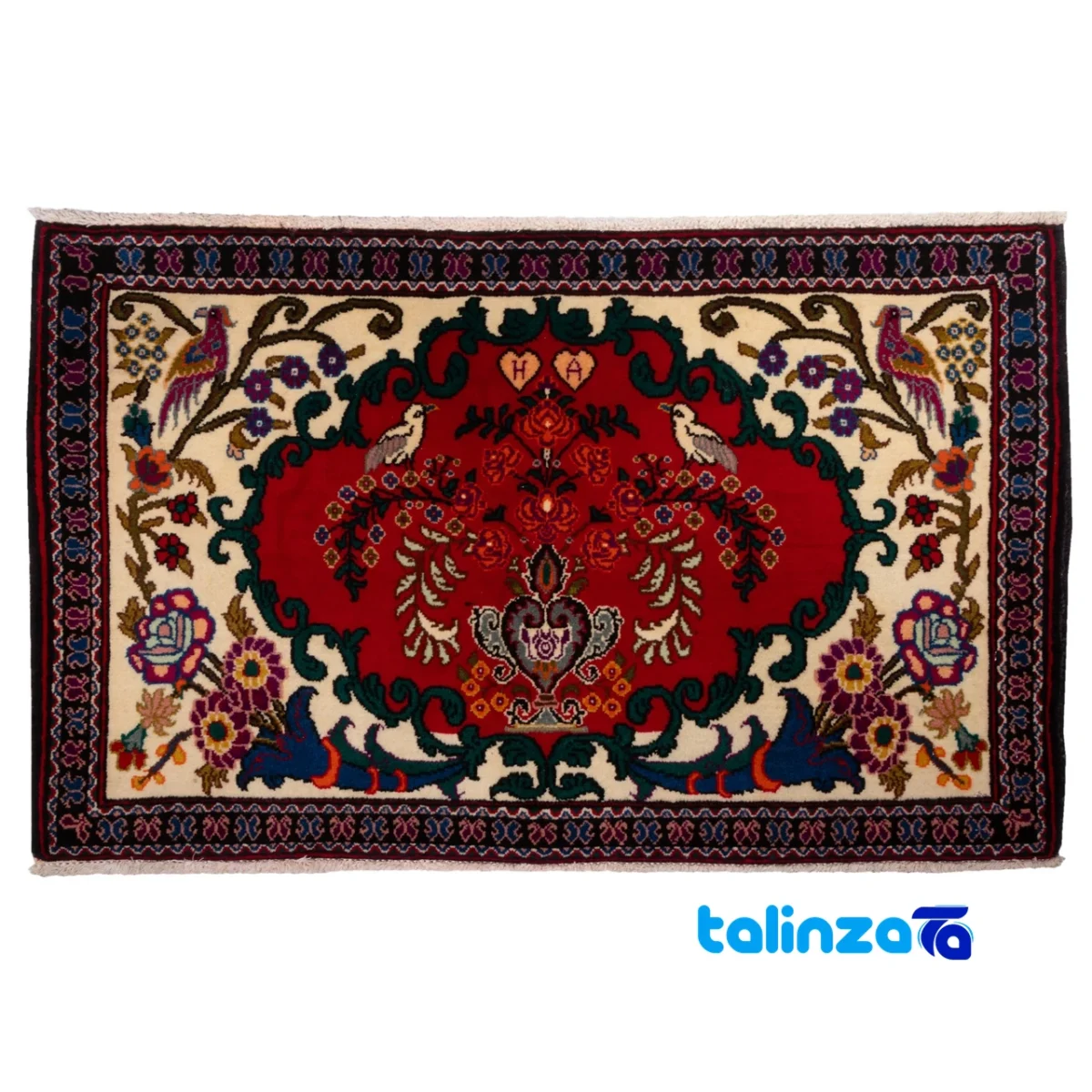 Si Persia Handwoven Rug Elegant Design overall layout (Full spread)