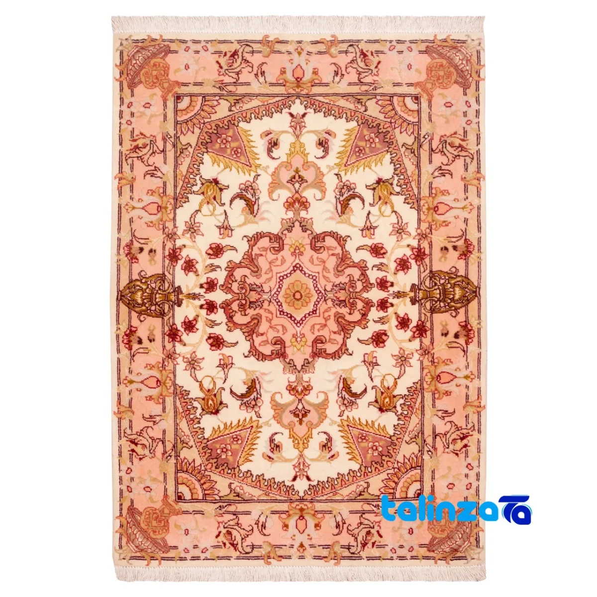 Full spread of Persia Handwoven Area Rug Unique Design overall layout