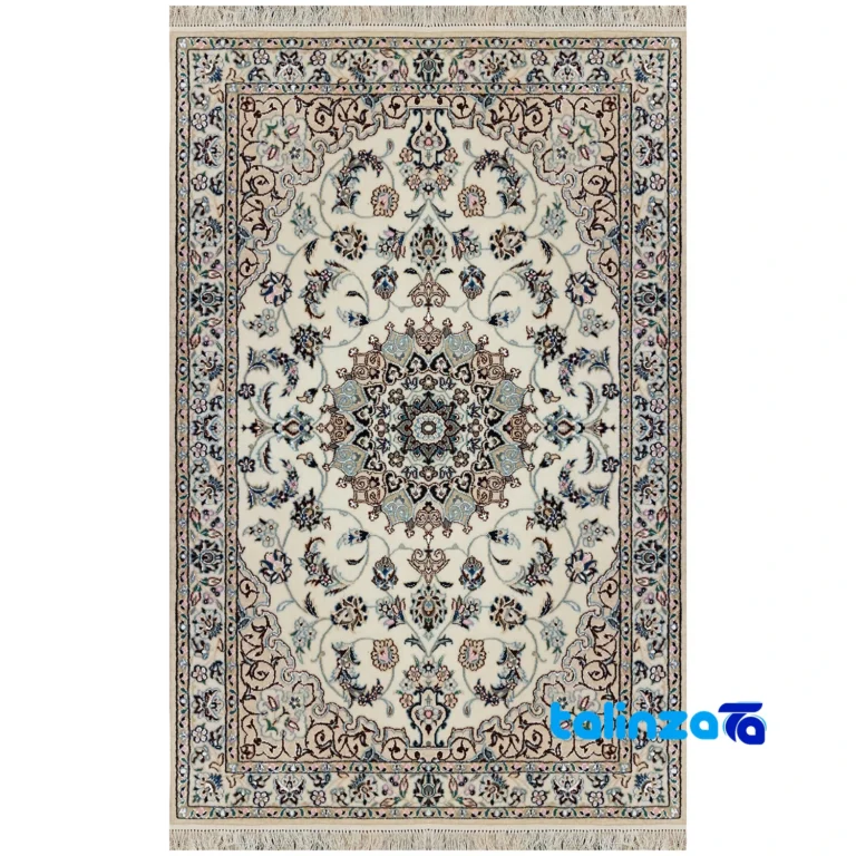 Nain Handwoven Carpet - Full spread overall design layout