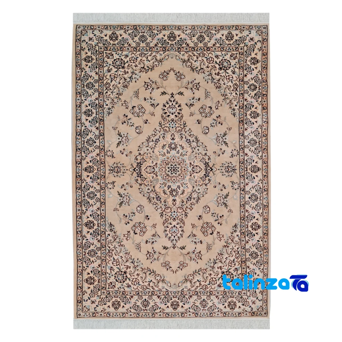 Nain Handwoven Rug 1. Design Lajak Toranji - Full spread showing overall layout