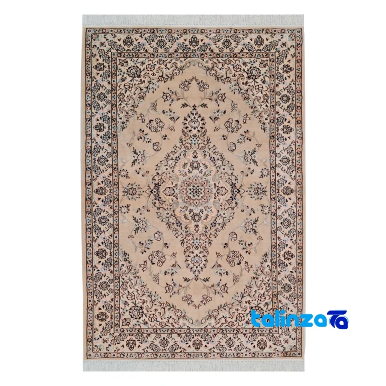 Nain Handwoven Rug 1. Design Lajak Toranji - Full spread showing overall layout