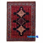 handwoven rug - Top view pattern and color tone