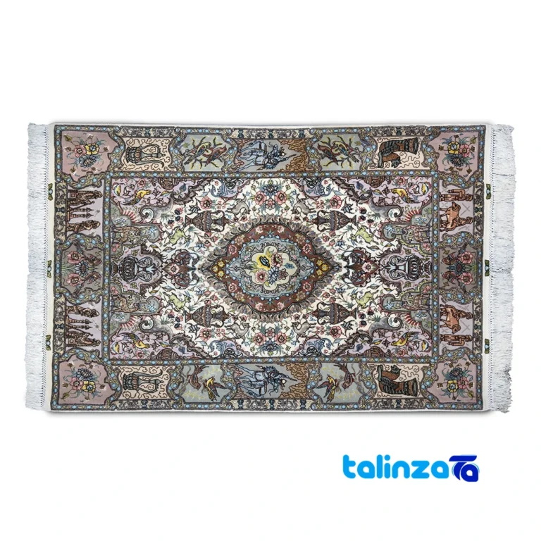 handwoven carpet - Full spread overall design layout