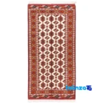 Si Persia Handwoven Rug Geometric Design Cream overall layout (Full spread)