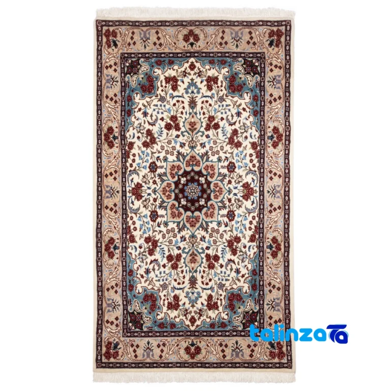 Si Persia Handwoven Rug Unique Design - Top view showing pattern and color tone