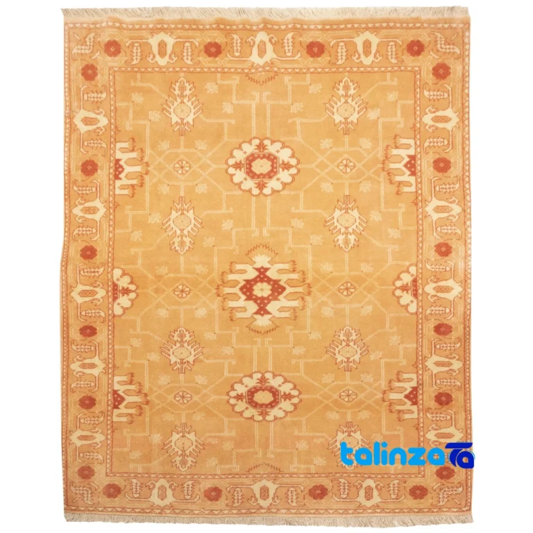 Si Persia Handwoven Carpet Elegant Design 158 x 128 pattern and color tone (Top view)