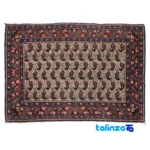 handwoven rug - Top view pattern and color tone