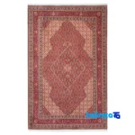 handwoven rug - Top view pattern and color tone