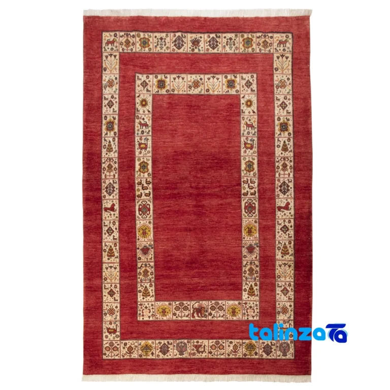 Si Persia Handwoven Rug Luxurious Design - Top view showing pattern and color tone