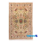 Full spread of C Persia Handwoven Rug Rectangular Green Design overall layout