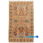 Handwoven Persian Rug - Floral Design pattern and color tone (Top view)