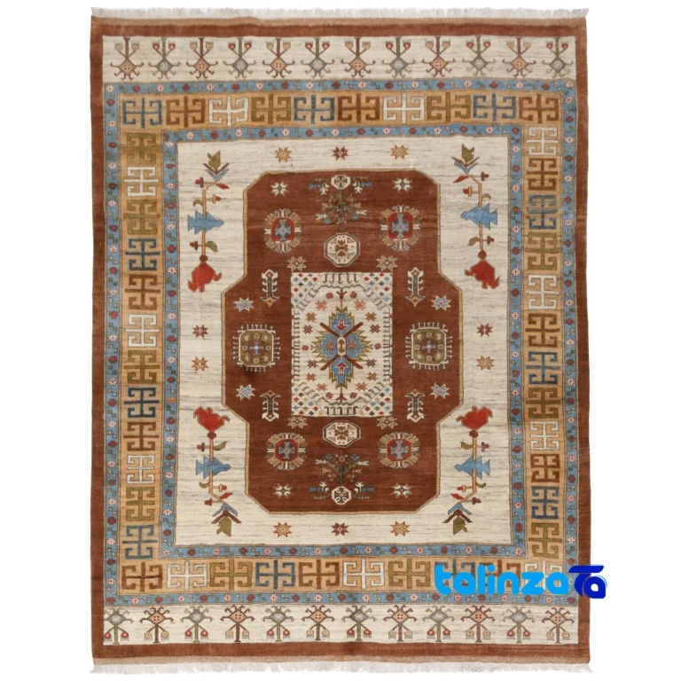 handwoven carpet - Full spread overall design layout