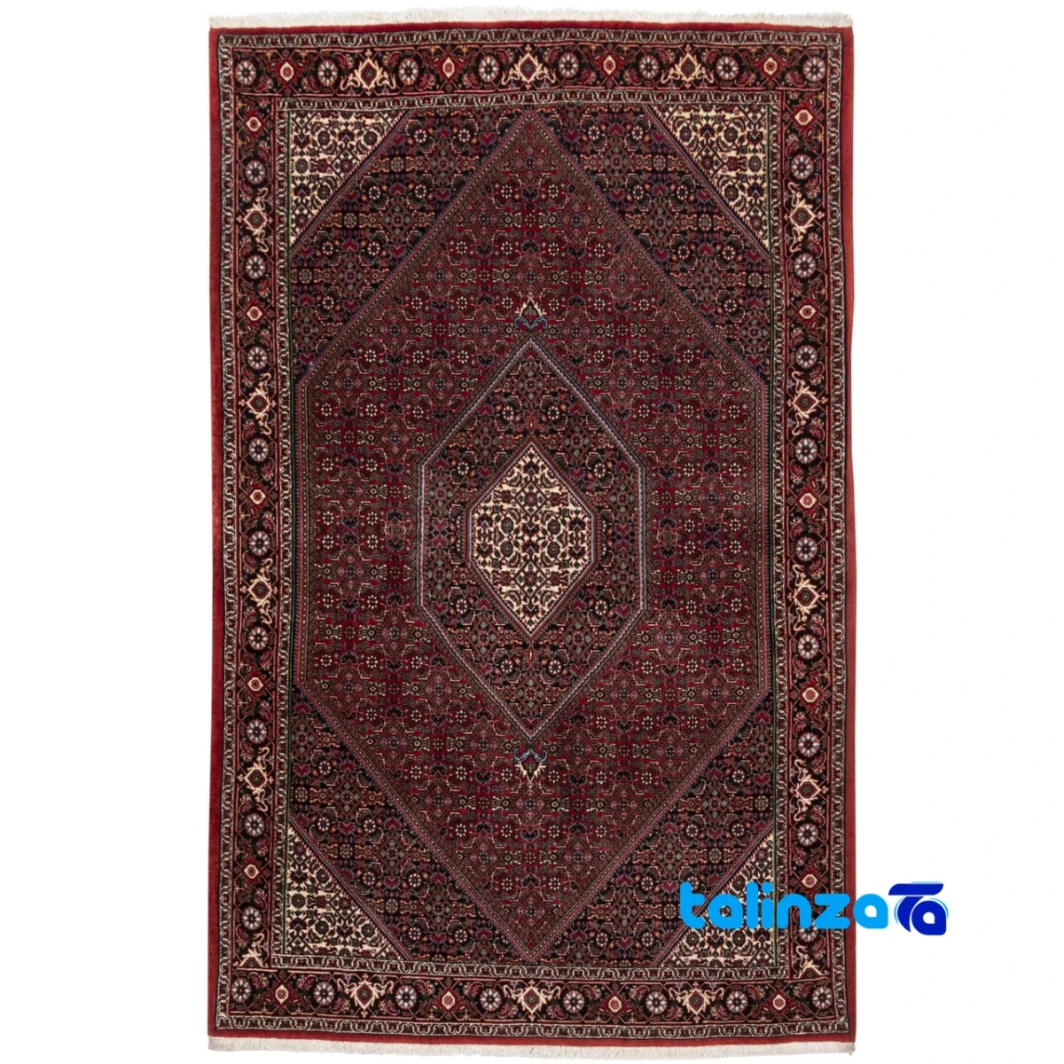 C Persia Handwoven Carpet Red overall design layout (Full spread)