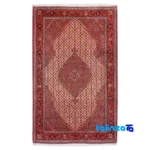 Si Persia Handwoven Rug Elegant Design - Top view showing pattern and color tone