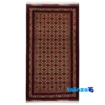 handwoven rug - Top view pattern and color tone