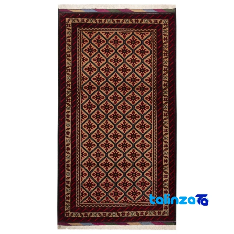 handwoven rug - Top view pattern and color tone