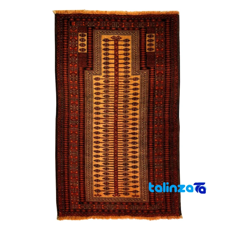 Baloch Runner Rug - Full spread overall design layout