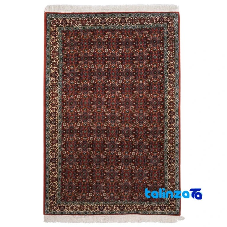 handwoven rug - Top view pattern and color tone
