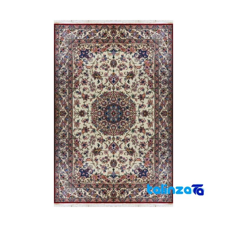 Nayin Handwoven Carpet Unique Design pattern and color tone (Top view)