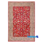 Top view of C Persia Handwoven Rug Elegant Design 290 x 197 pattern and color tone