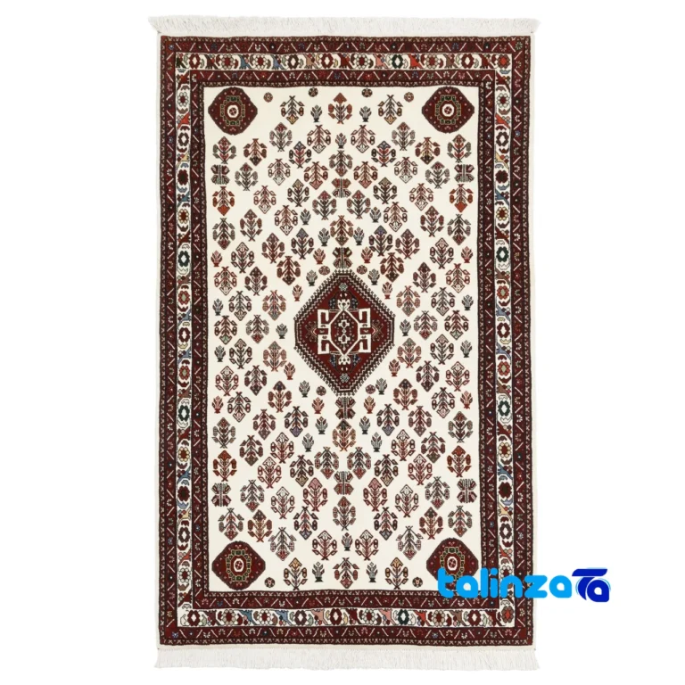 C Persia Handwoven Rug Elegant Design - Top view showing pattern and color tone