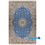 Nain Handwoven Rug Elegant Design - Full spread showing overall layout