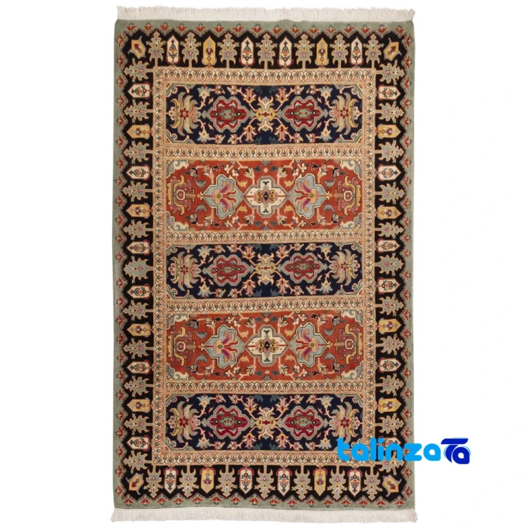 Full spread of Si Persia Handwoven Rug Colorful Design overall layout