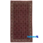 C Persia Handwoven Rug - Luxurious Red Design 196x102x1 cm overall layout (Full spread)