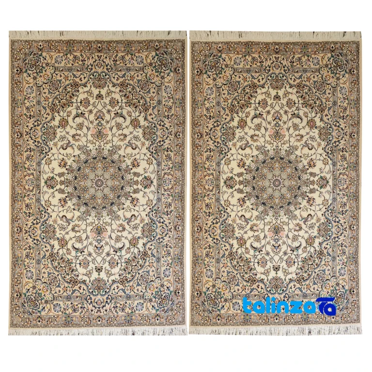 Full spread of Nain Handwoven Carpet Design Code 44 overall layout