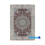 Full spread of Habibian Nain Handwoven Carpet Unique Dome Pattern overall design layout
