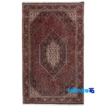 Cypress Persian Handwoven Rug Red - Full spread showing overall design layout