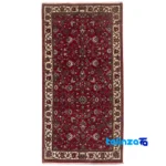 Persia Handwoven Carpet Stunning Red Design - Full spread showing overall layout